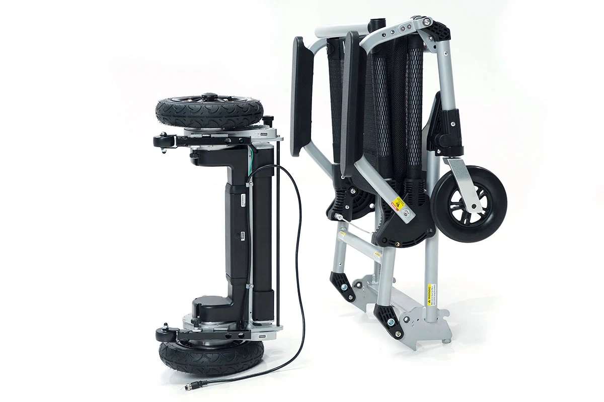MovingStar 101 SF E-Rollstuhl faltbar zerlegbar - 6 km/h, Elektrorollstuhl
