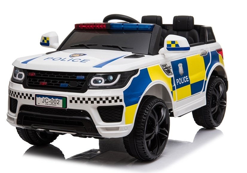 Elektro-Kinderfahrzeug 2x45 Watt, Kinder-Polizeiauto PR002, Elektroauto Polizeifahrzeug für Kinder