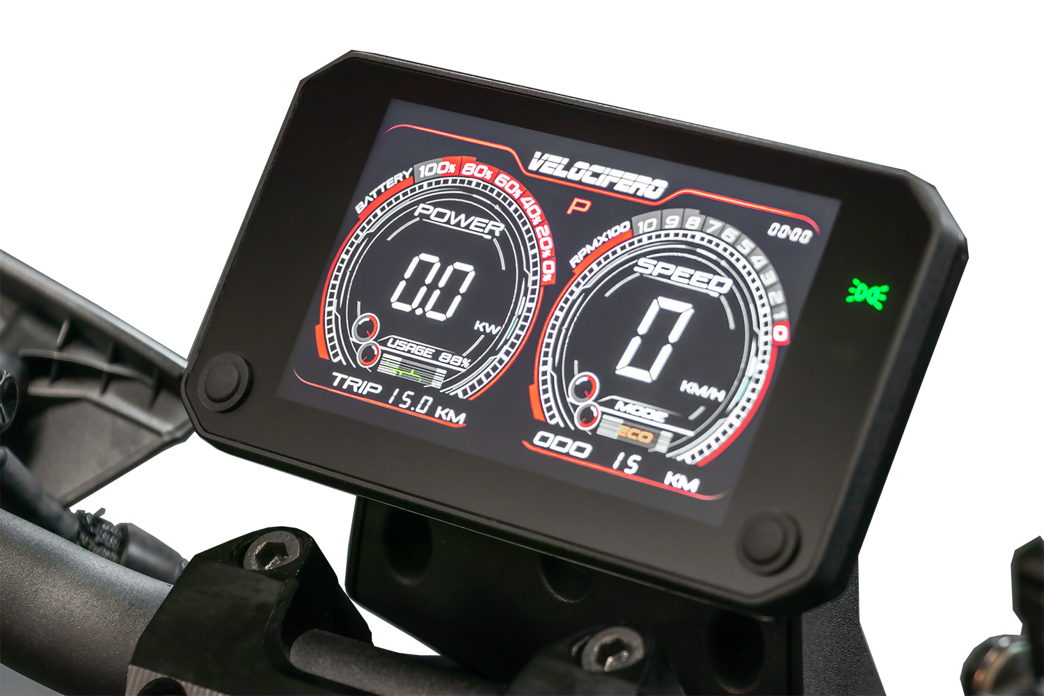 Velocifero Elektromotorrad Street Crosser, E-Motorrad 3000W 72V EEC Zulassung, 80 km/h