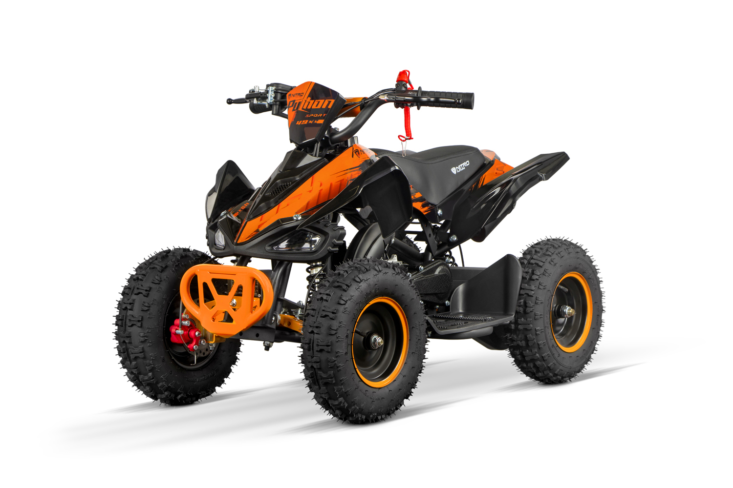 NITRO MOTORS QUAD 49cc Python Sport X-Tire 6, Miniquad, Kinderquad Benzinquad 6 Zoll