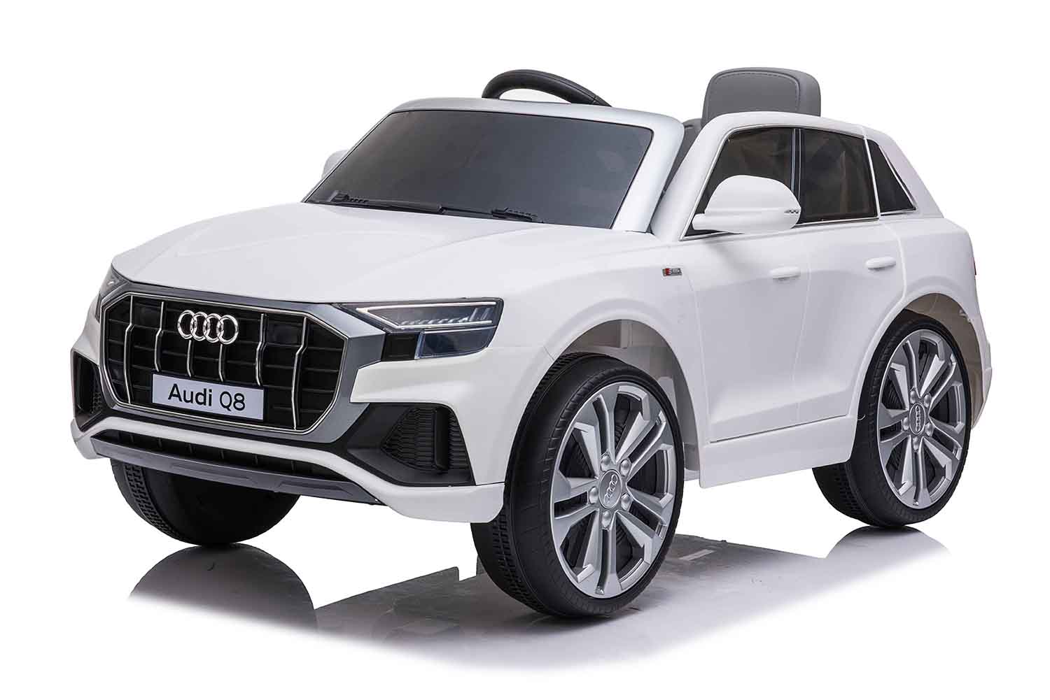 Elektro Kinderfahrzeug Lizenz Kinder Elektro Auto Audi Q8 2x 30W, Elektrofahrzeug für Kinder, Sportauto für Kinder