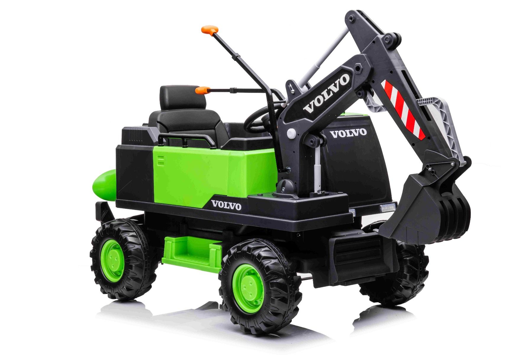 Elektrischer Bagger für Kinder Volvo Excavator - Kinderbagger mit Baggerschaufel, Elektrobagger für Kinder
