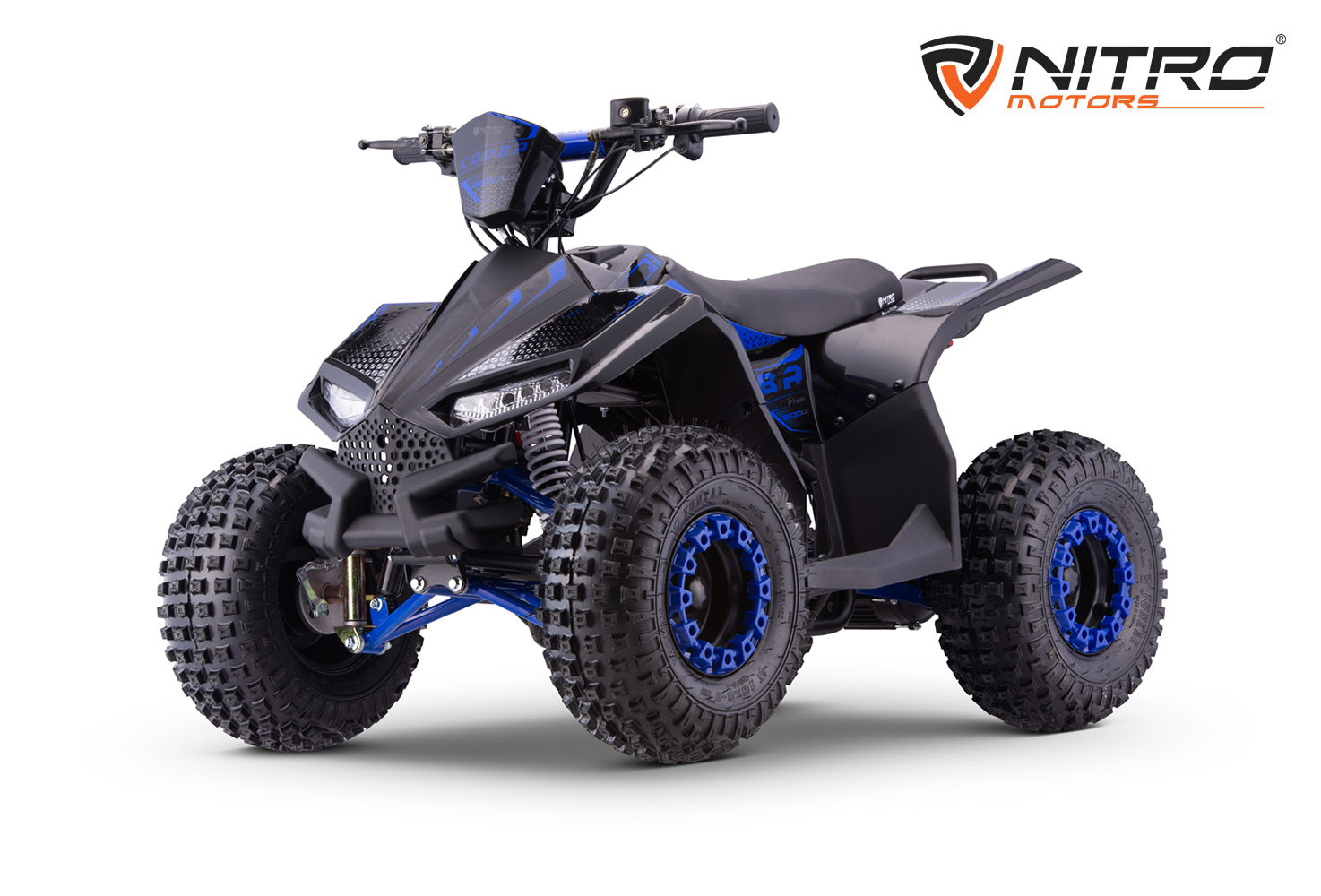 NITRO MOTORS 1200W Eco midi Kinder Quad Cooba PRM 7 Zoll, Wellenantrieb