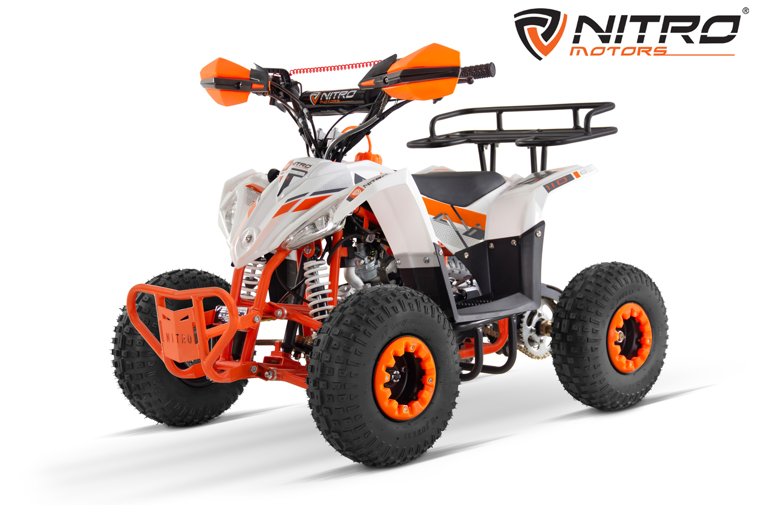 NITRO MOTORS 110cc Midi Kinder Replay URX 6-A Benzinquad 6 Zoll bis 50 km/h