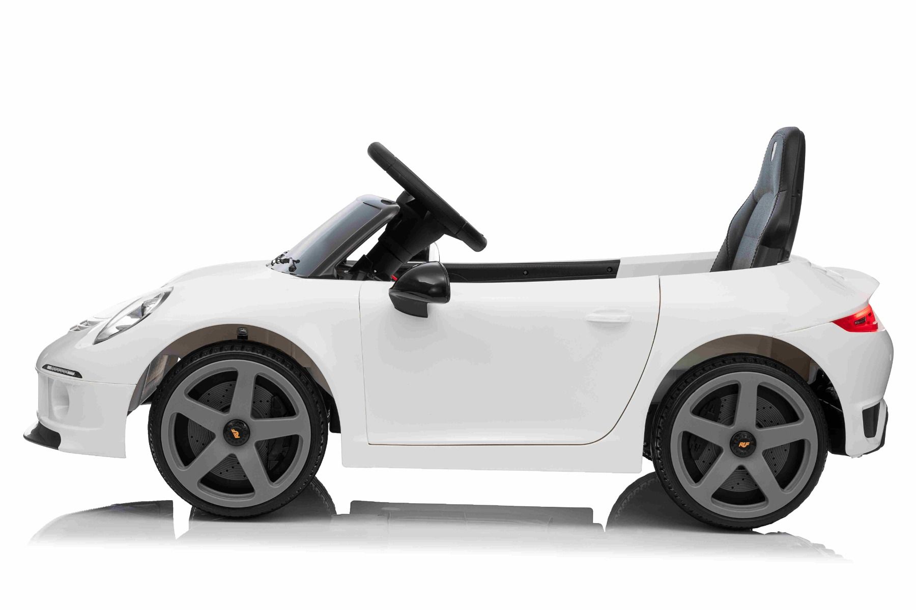 Kinderfahrzeug Elektro RUF GT Lithium Akku, Elektroauto mit 2x35 Watt, LED Lichter