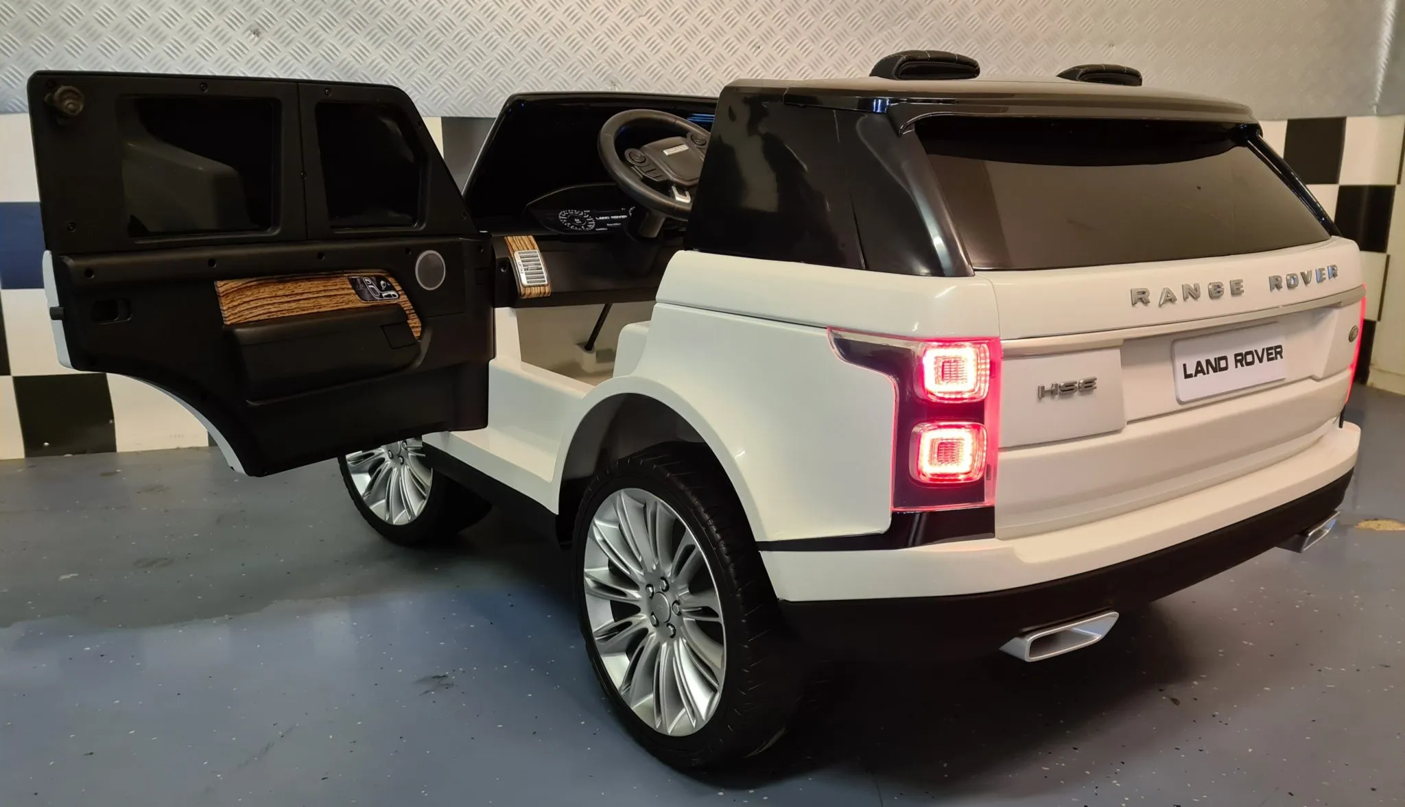 Elektro Kinderauto 2-Sitzer Range Rover 4x4 lizenziert - Elektrokinderfahrzeug