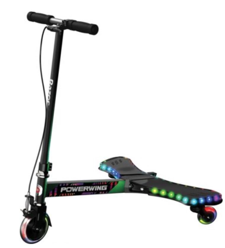 Razor Roller für Kinder mit LED-Lichtern - Driftscooter PowerWing