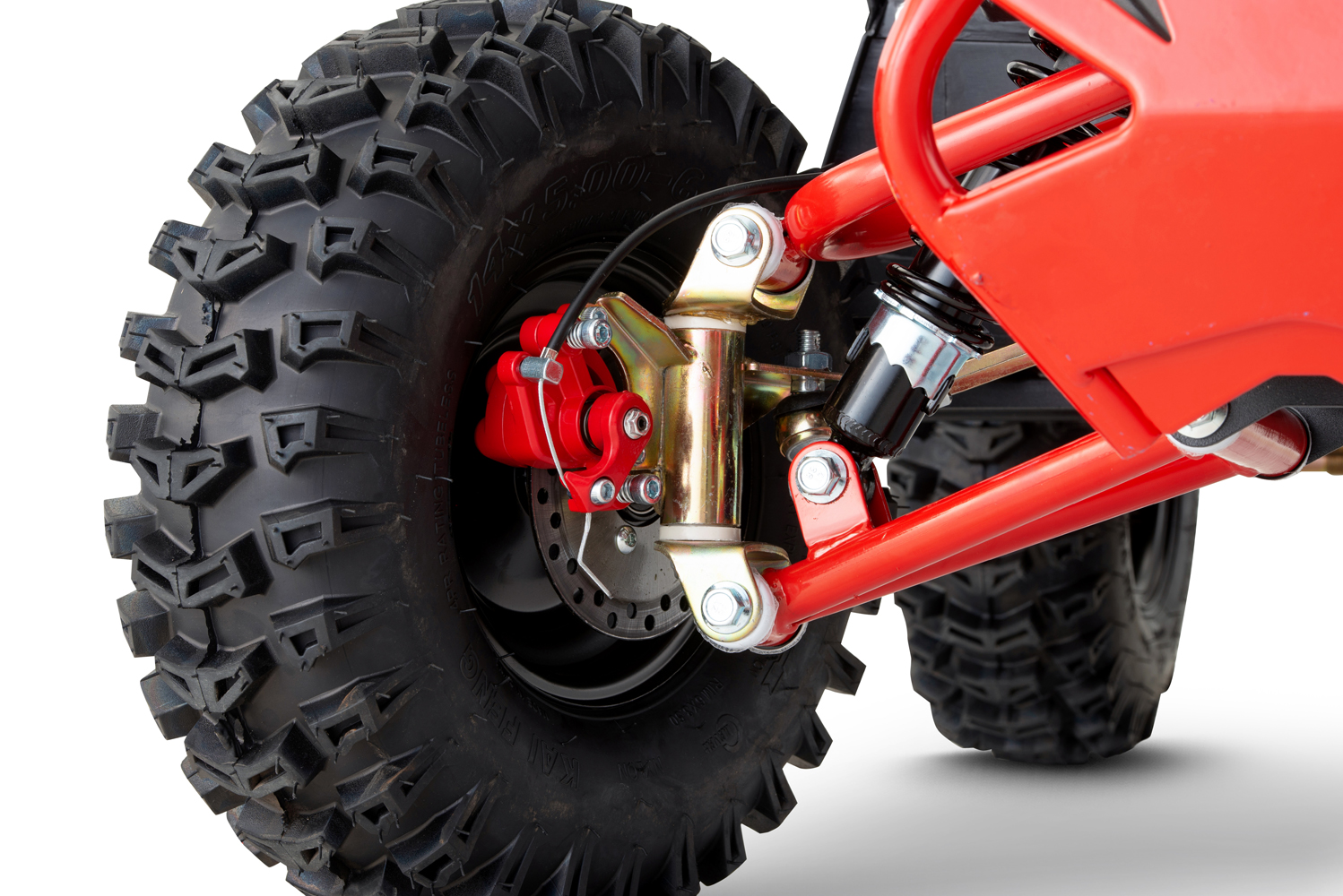 NITRO MOTORS 1200W 48V Eco mini Kinder Quad Avenger Snowy Tire XL Sport 6", Elektroquad für Kinder