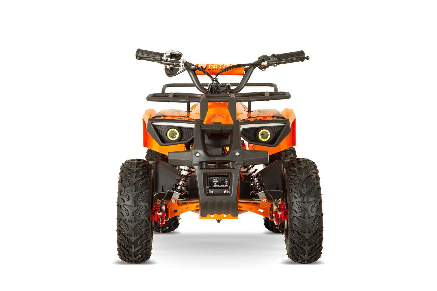 NITRO MOTORS 1200 W Eco mini Kinder Quad Dusty BTF-Profile XL, Elektroquad für Kinder, Kinderquad bis 25 km/h