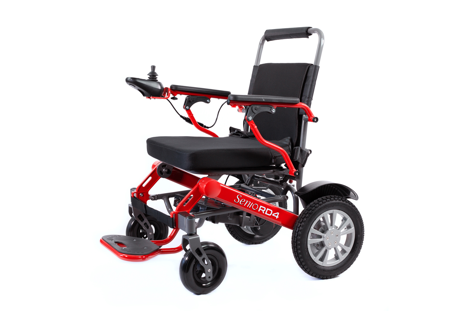 faltbarer Elektro Rollstuhl Senio RD4 200W 24V 12Ah Elektromobil - 2x200 Watt Lithium - elektrischer Rollstuhl, E-Rollstuhl