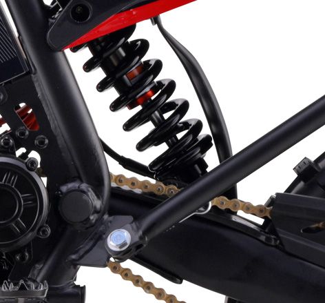 Crossbike Venom Plus 8000 Watt - Kindermotorrad, Kinder Motorcross - Lithiumakku Samsungzellen