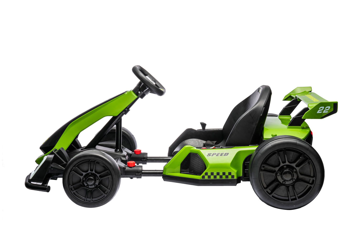 Elektro Kinderfahrzeug Kinder Go Kart F1 STYLE RACING mit 2x150 Watt bis 10 km/h