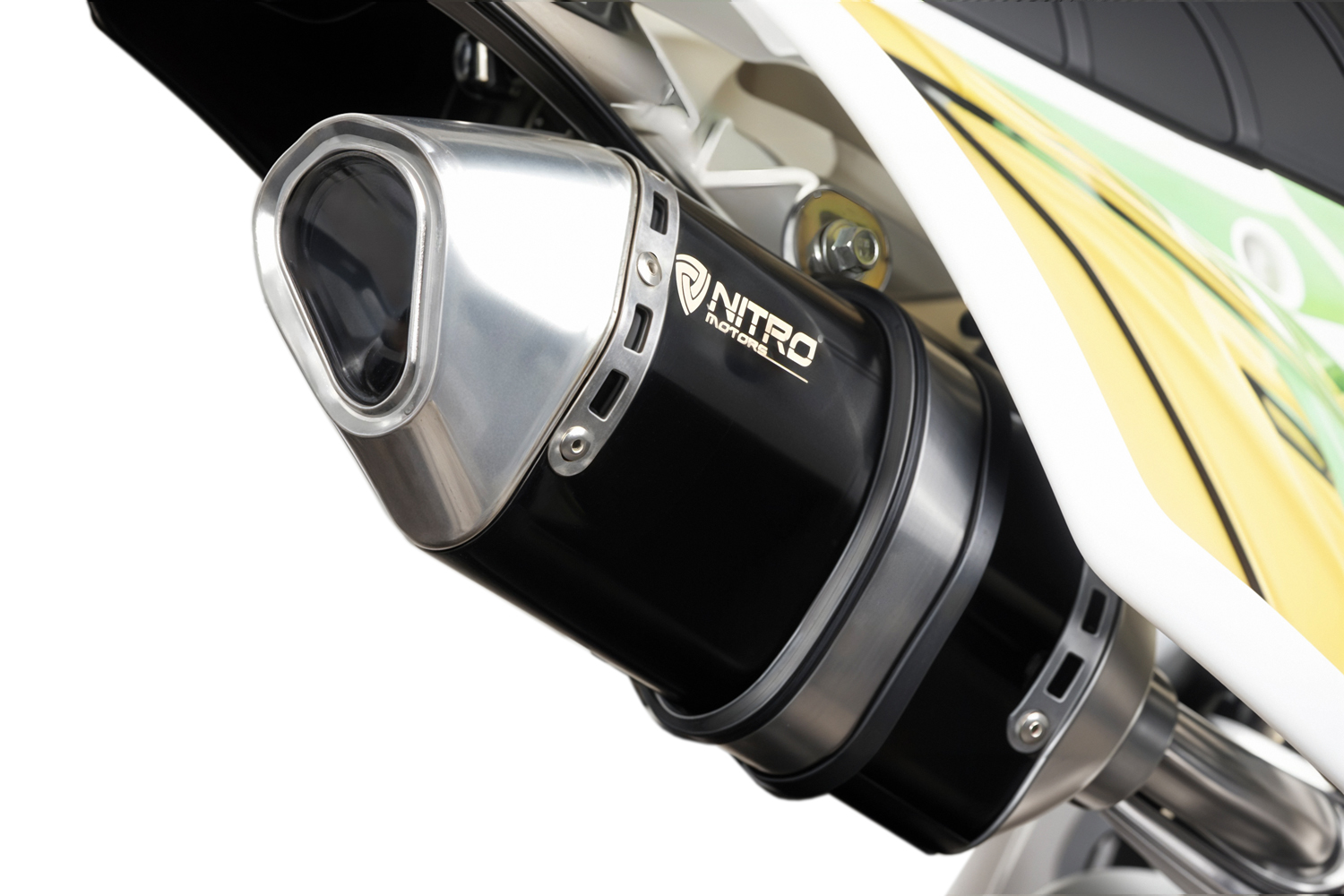 NITRO MOTORS 125cc Kinder Dirtbike Drizzel URX 17/14, Kinder Motorcross Bike, Benzinbike 70 km/h