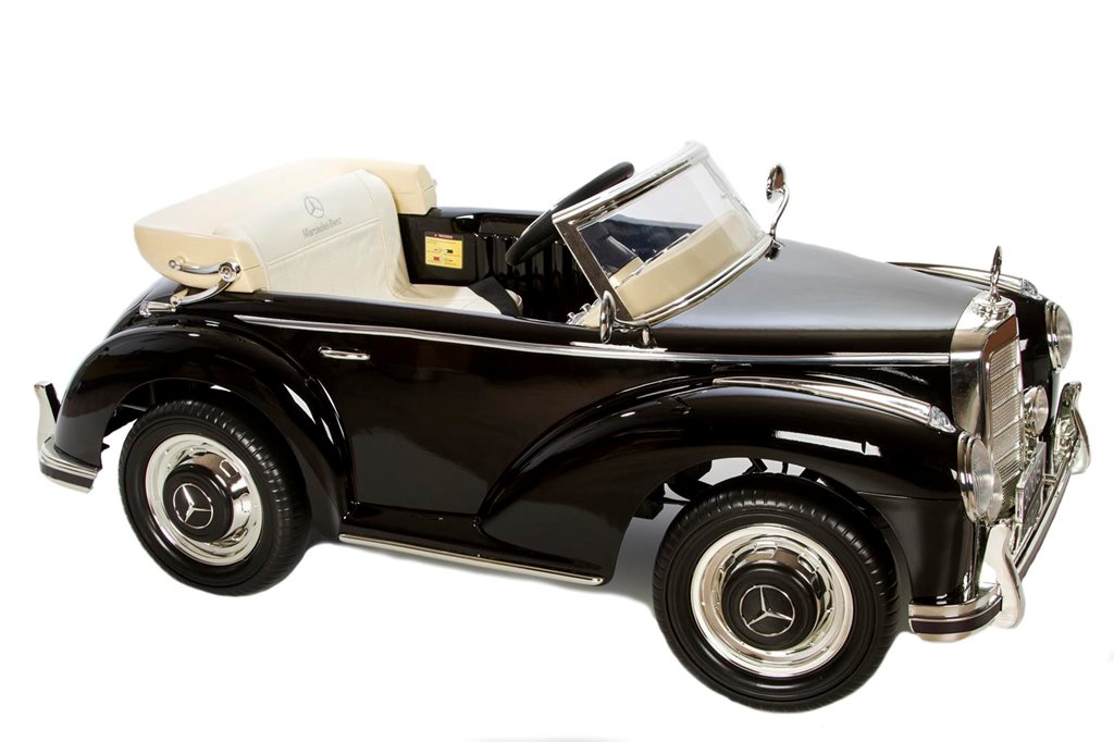 Oldtimer Elektro Kinderauto - Lizenz Kinder Elektro Auto Mercedes 300S 2x 35W