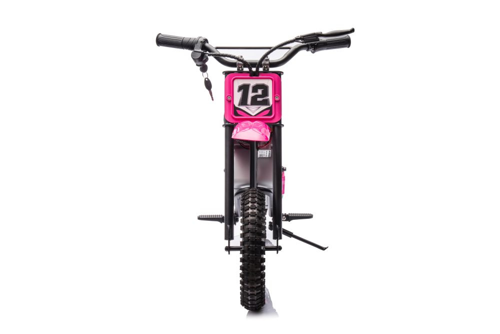 Kinder Dirtbike A9901, Kindermotorcross mit 350 Watt, Elektro-Motorcross bis 15 km/h, Kindermotorrad mit Radnabenmotor