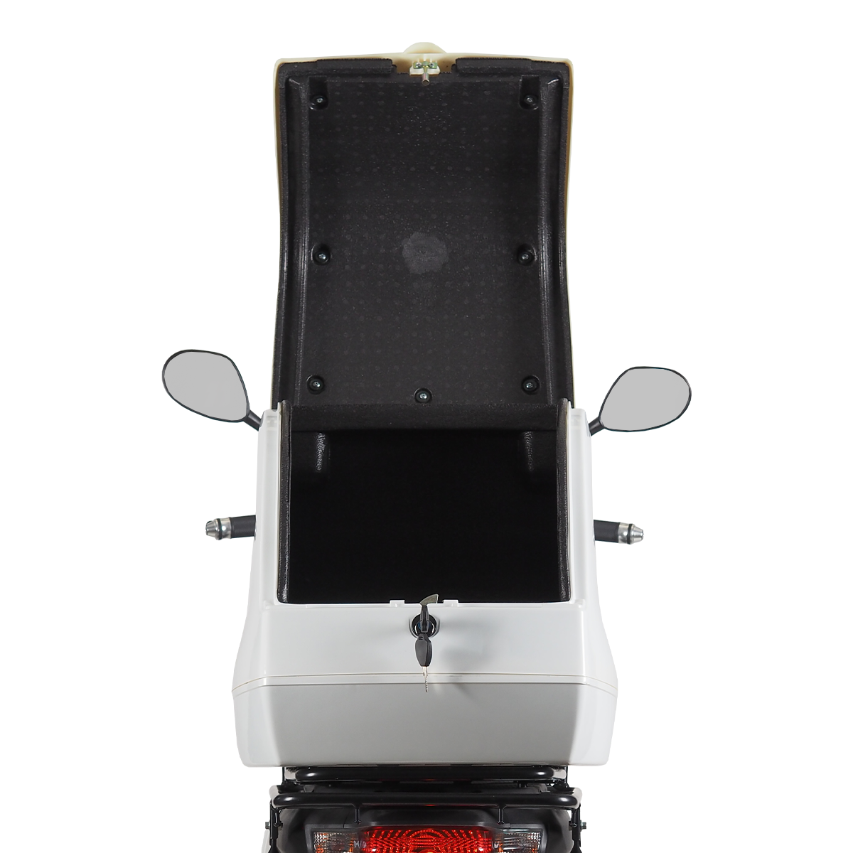 Elektro-Liefermobil CAGOO, Elektro-Roller mit 3000 Watt, 45 km/h, E-Lieferroller, Lieferfahrzeug auf 2 Rädern