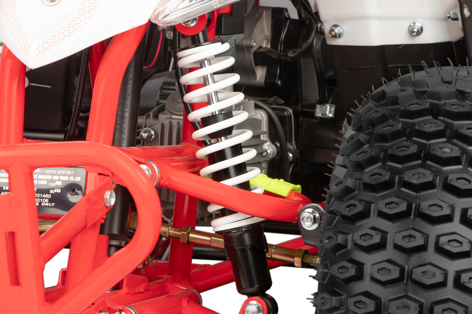NITRO MOTORS 110cc Midi Kinder Replay URX RG7-A Benzinquad 7 Zoll bis 50 km/h