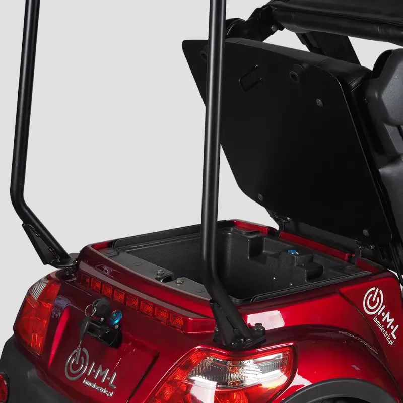 Vierrad Elektro Seniorenfahrzeug, Elektromobil für Senioren, Seniorenmobil Life4 mit Dach, Elektroroler auf 4 Rädern