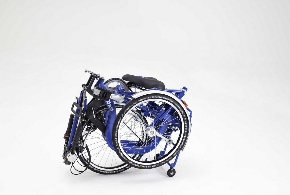 E-Bike Faltdreirad Faltrad R34 von Di Blasi, Elektrofahrrad, E-Rad, faltbares Fahrrad mit 3 Rädern