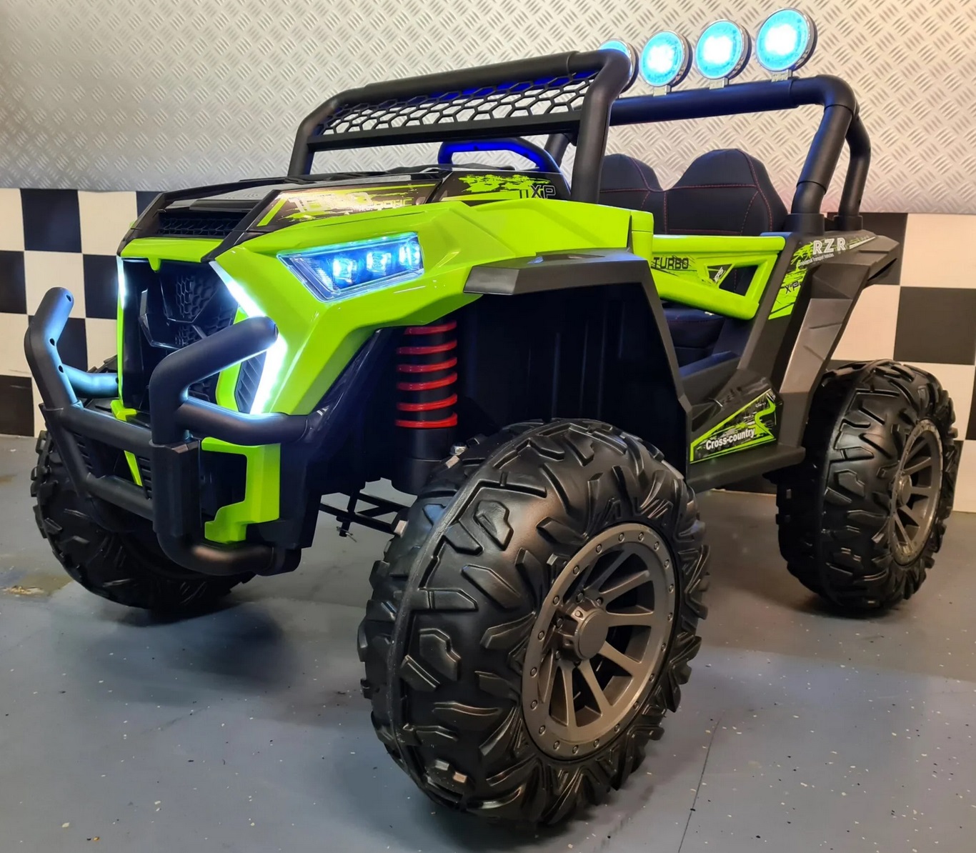 Elektro Kinderauto Kinderbuggy, Elektrobuggy mit 4x35 Watt Allrad, tolle LED-Lichter