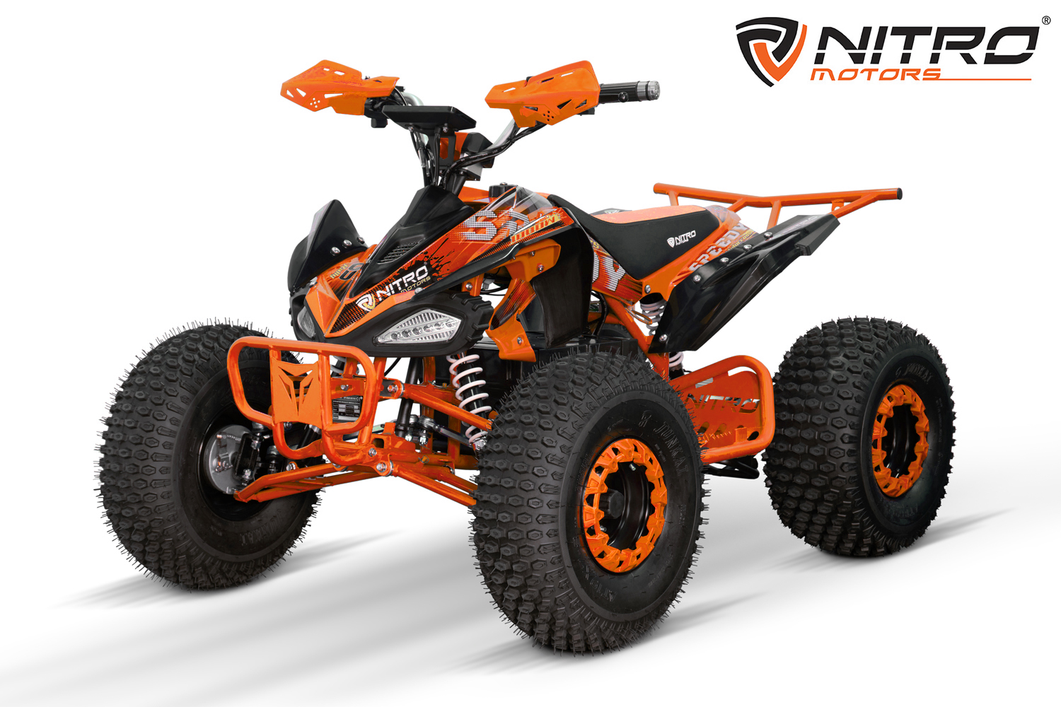 Nitro Motors Speedy Sport 8 Eco Midi Quad 1000 Watt 48V 8 Zoll, Kinderquad mit Wellenantrieb