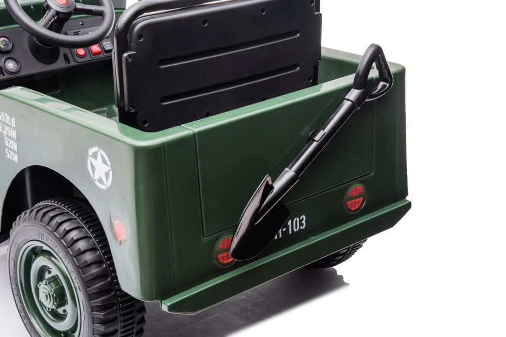 Elektrofahrzeug für Kinder - Elektro Jeep Army JH-103 4x45 Watt - Einsitzer, Jeep-Kinderfahrzeug, Elektrokinderauto
