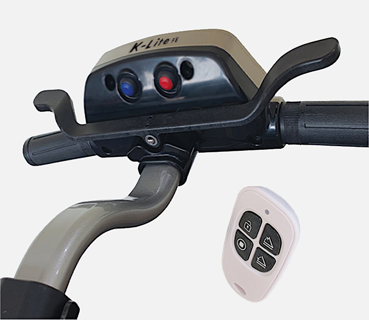 Elektro Krankenfahrstuhl KYMCO HEALTHCARE K-LITE FE, Elektrorollstuhl elektrisch faltbar, E-Rollstuhl