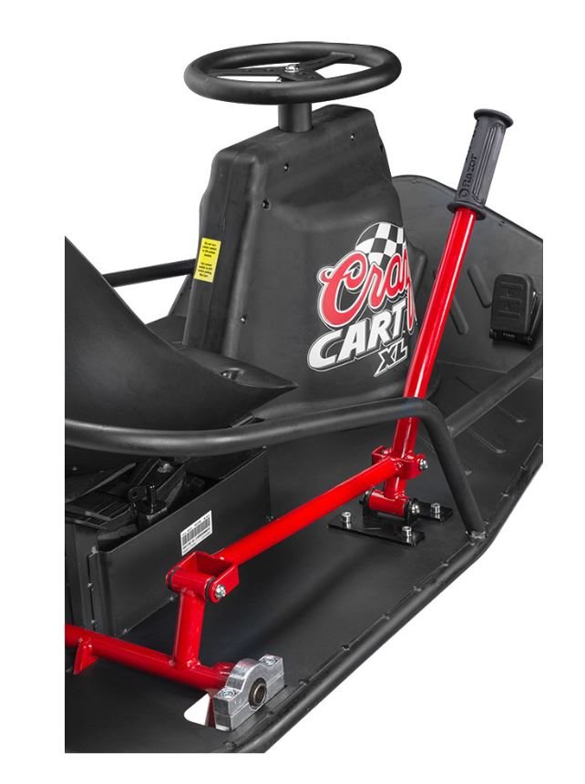 GoKart, E-Go-Kart mit Driftfunktion für Halfpipe, Elektro-Kart für Kinder oder Erwachsene 22 km/h, Drift Card, Crazy Card