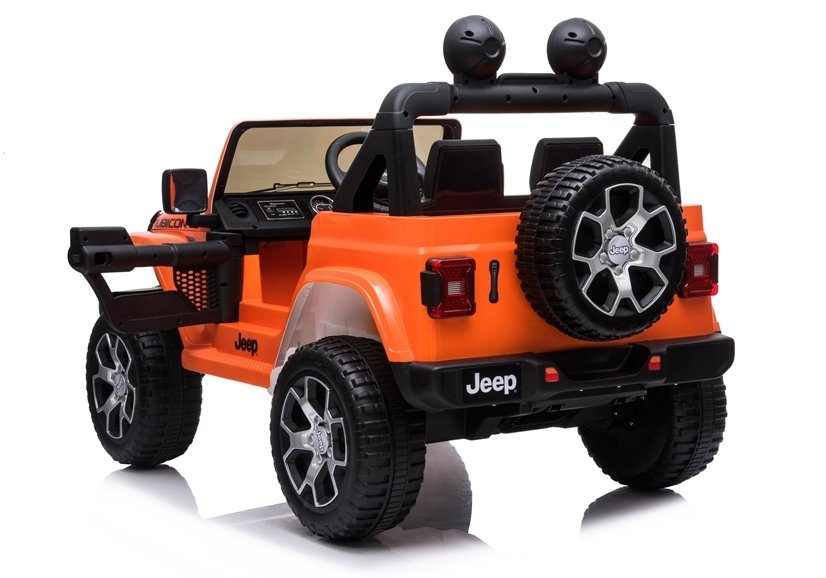 Elektrofahrzeug für Kinder, Kinderelektroauto, Lizenz Kinder Elektro Auto Jeep Wrangler Rubicon Allrad mit 4x35W