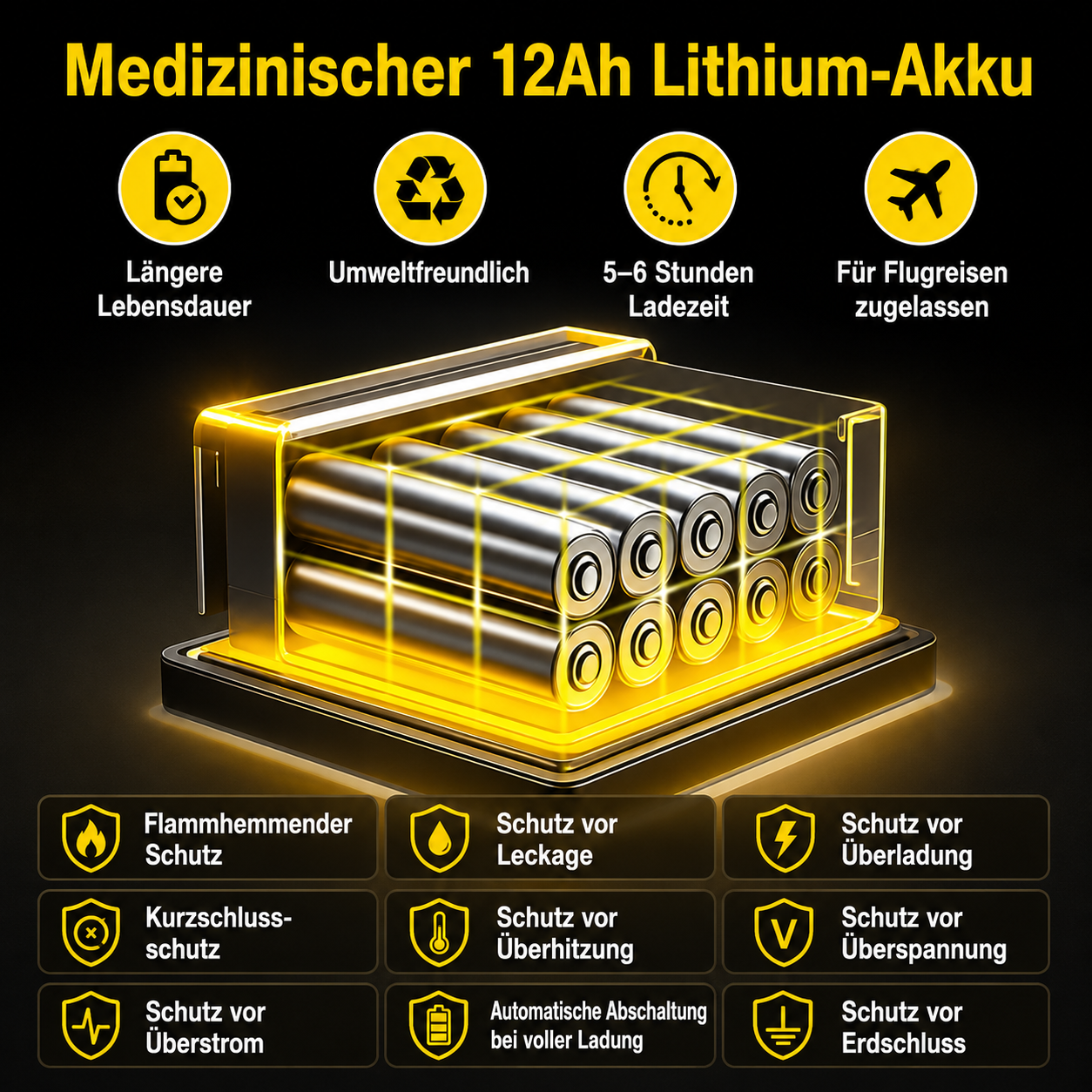 Elektrorollstuhl - Seniorenroller B20 - elektrischer Mobilitätsroller E-Rollstuhl klappbar - Reichweite bis 48 km