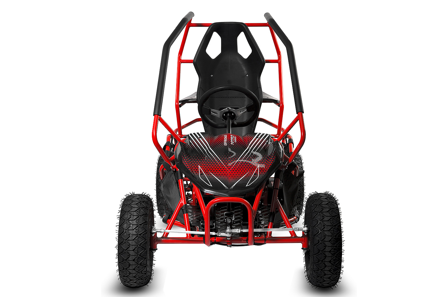Elektro Kinderbuggy GoKart Racer 1000 Watt, Eco midi Kinder Buggy Racer PRM 6 Zoll ALM, 2-Stufen Drossel, Strandbuggy Kinder-Quad