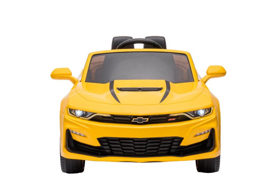 Kinder-Elektroauto Chevrolet Camaro, Elektro Kinderfahrzeug mit 2x35W, Sportwagen für Kinder