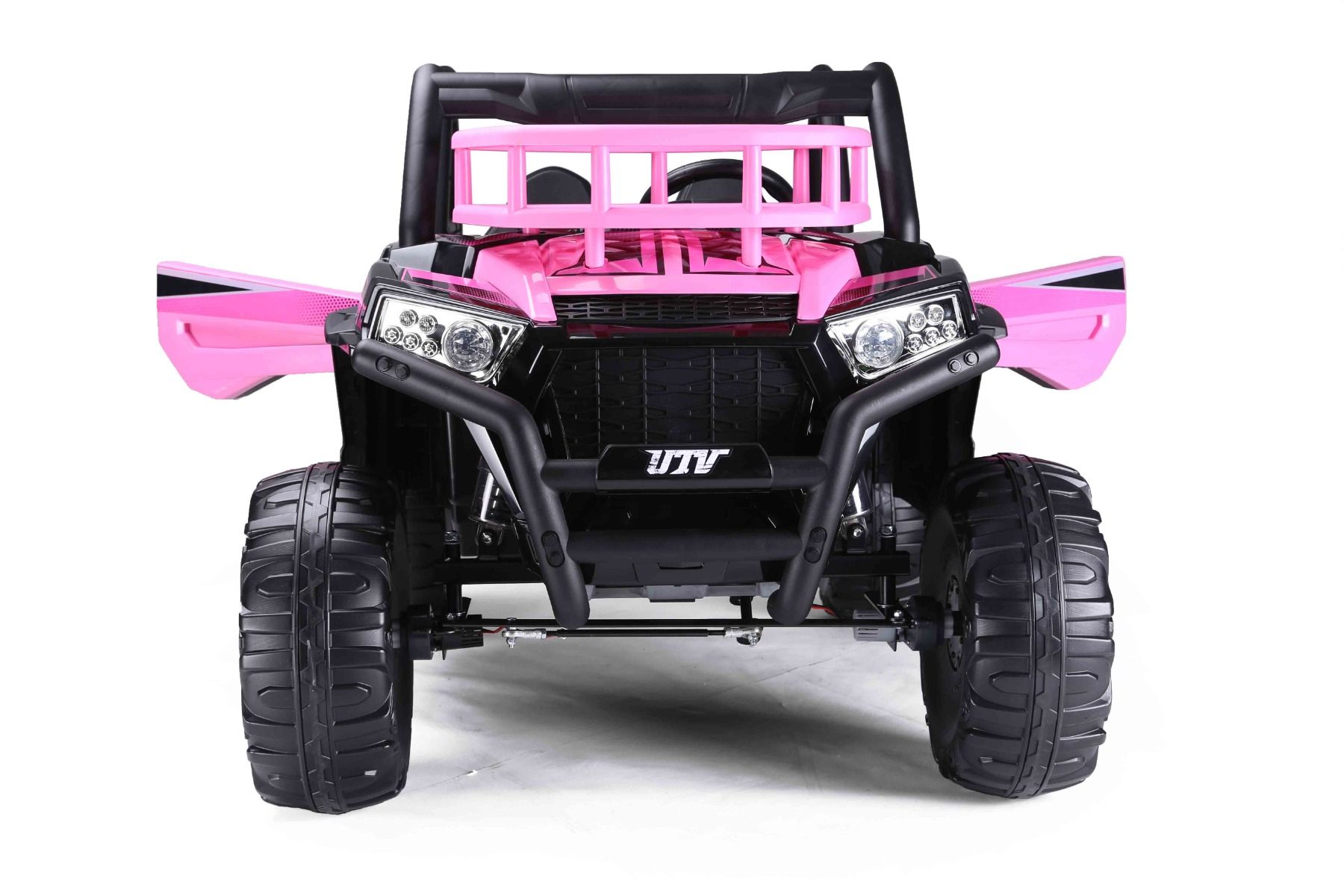 Elektro-Kinderauto UTV Ride Jeep - Elektrofahrzeug für Kinder, Elektro Kinderquad 2-Sitzer 2x200 Watt