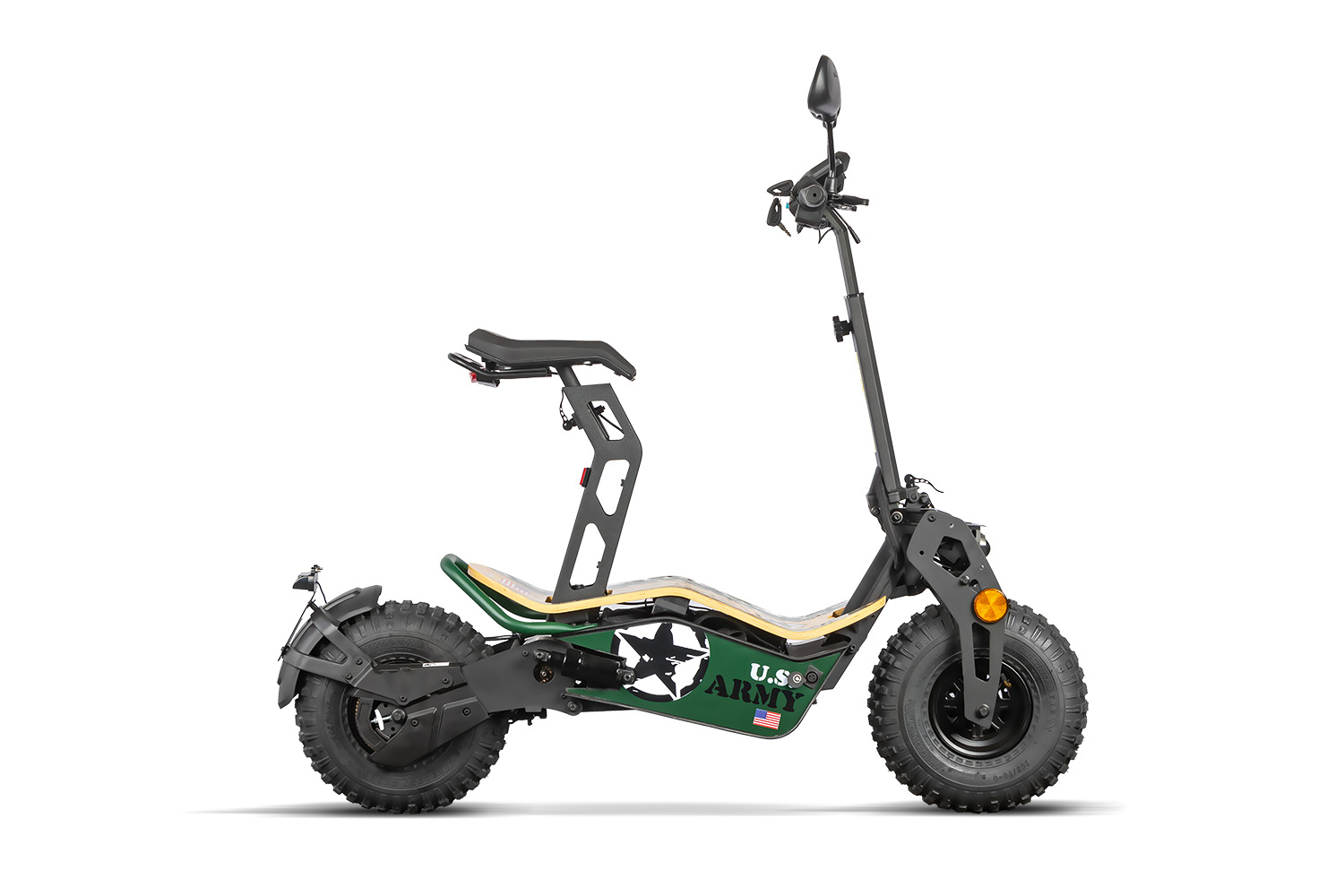 Elektroroller Scooter Velocifero 2000 Watt MAD Lithiumakku - ohne Straßenzulassung