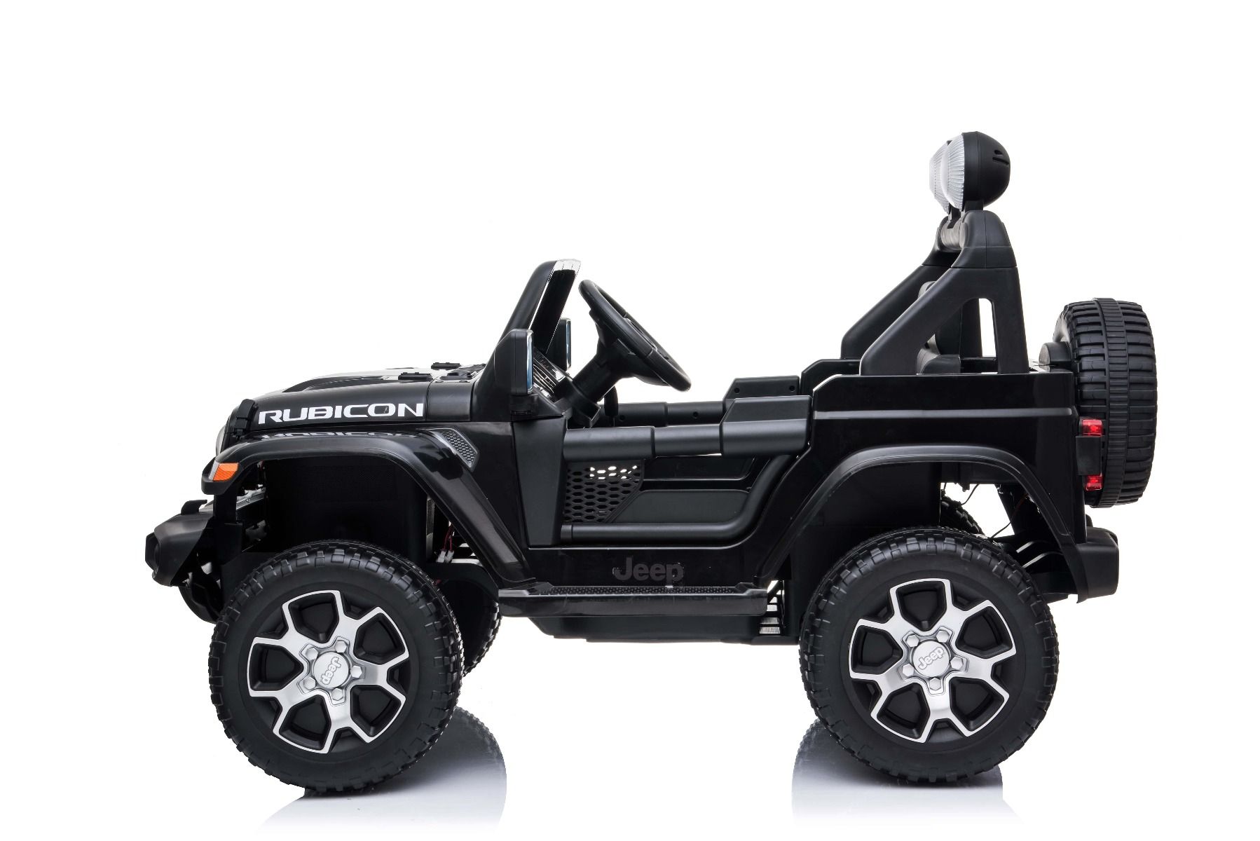 Elektrisches Kinderauto, Elektro Kinderfahrzeug Jeep Wrangler RIRICAR Elektroauto 12V Jeep Wrangler, Lithium-Akku, Elektrofahrzeug Kinder ab 3-8 Jahre