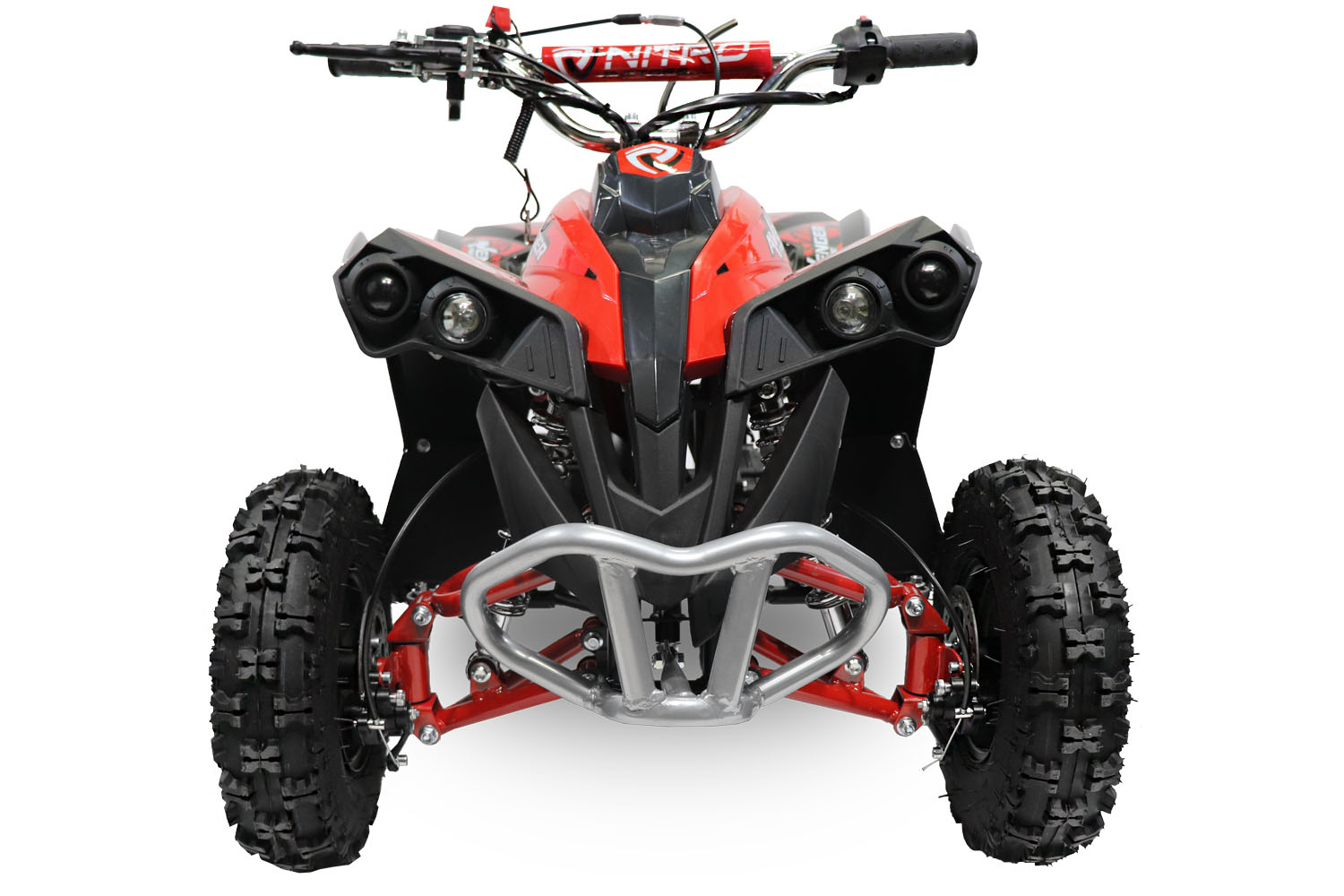 Nitro Motors Avenger 49cc mini Kinder Quad E-Start PRM 6 Zoll, Miniquad Atv Kinderquad, Benzinquad