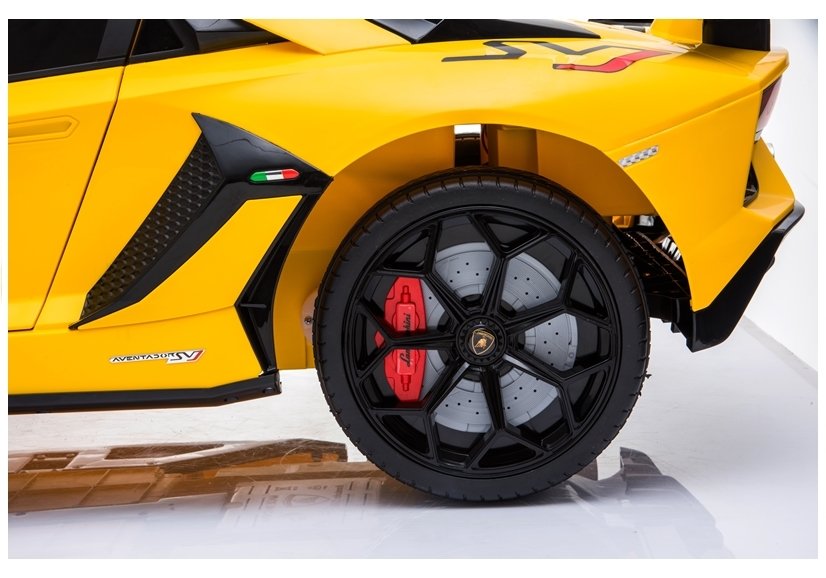 Kinderfahrzeug Lamborghini Aventador - Ledersitz EVA-Reifen, 4 Farben