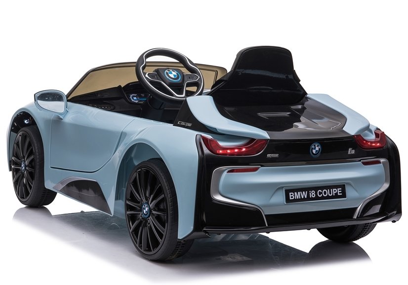 Elektro Kinderauto BMW I8, Ledersitz, EVA-Reifen, Kinderfahrzeug