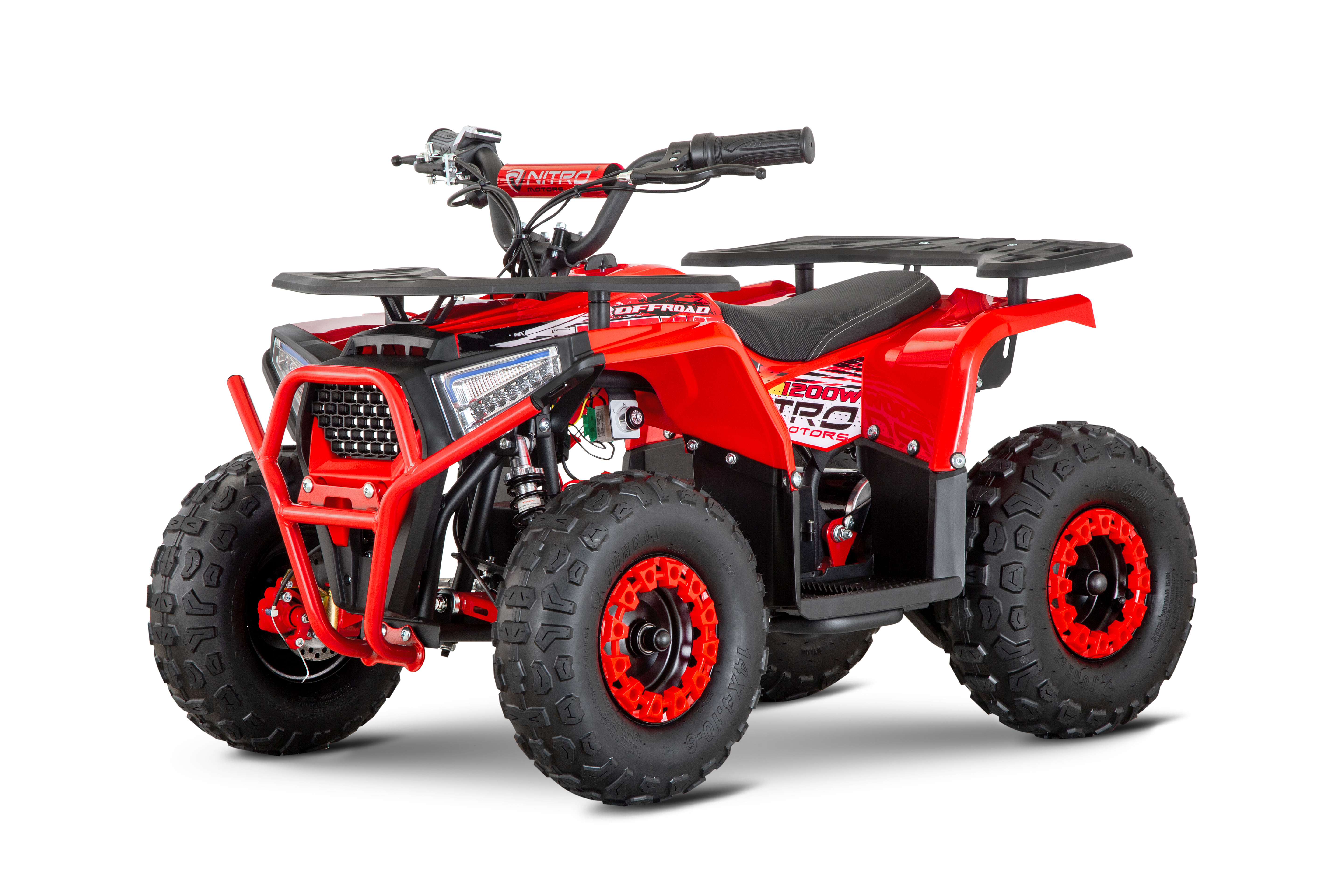 NITRO MOTORS 1200W Kinder-Quad Nerino BTF2 Reifen 6 Zoll, Elektroquad für Kinder