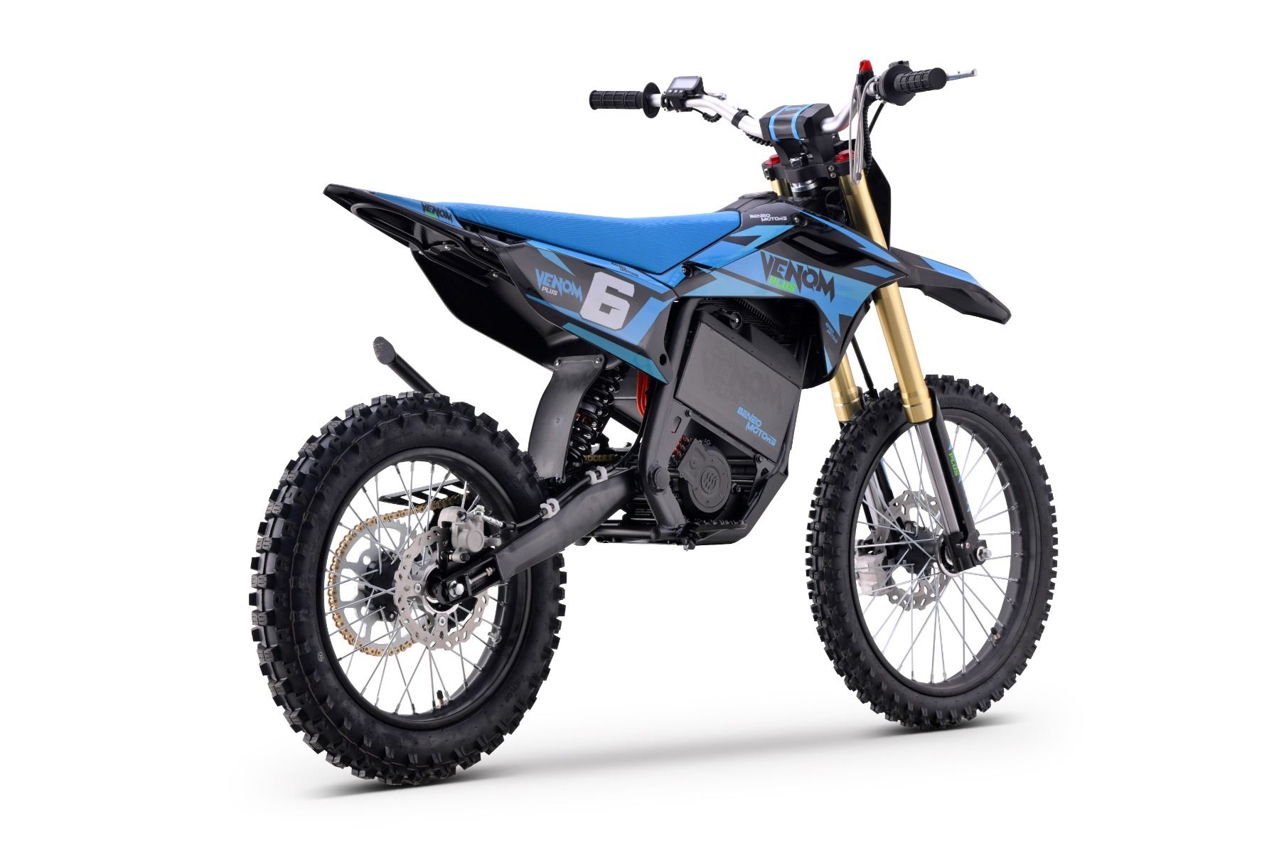 Crossbike Venom Plus 8000 Watt - Kindermotorrad, Kinder Motorcross - Lithiumakku Samsungzellen
