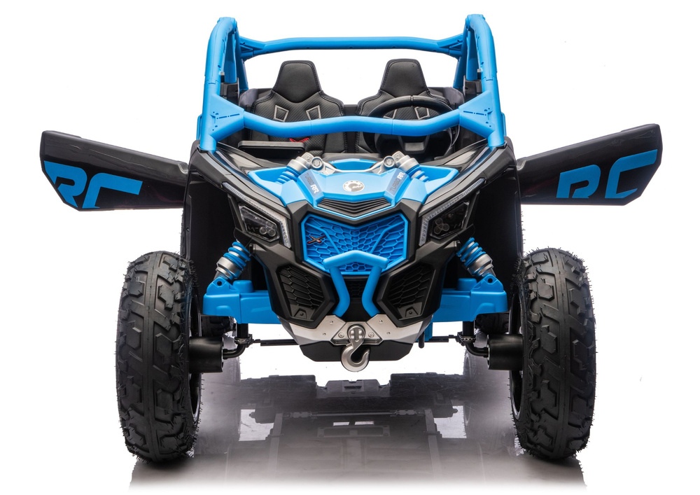 XXL Kinderauto Maverick CAN-AM Turbo RS STRONG AIR, 4x200 Watt - Elektro-Buggy mit Luftfreifen, Kinderbuggy 8 km/h
