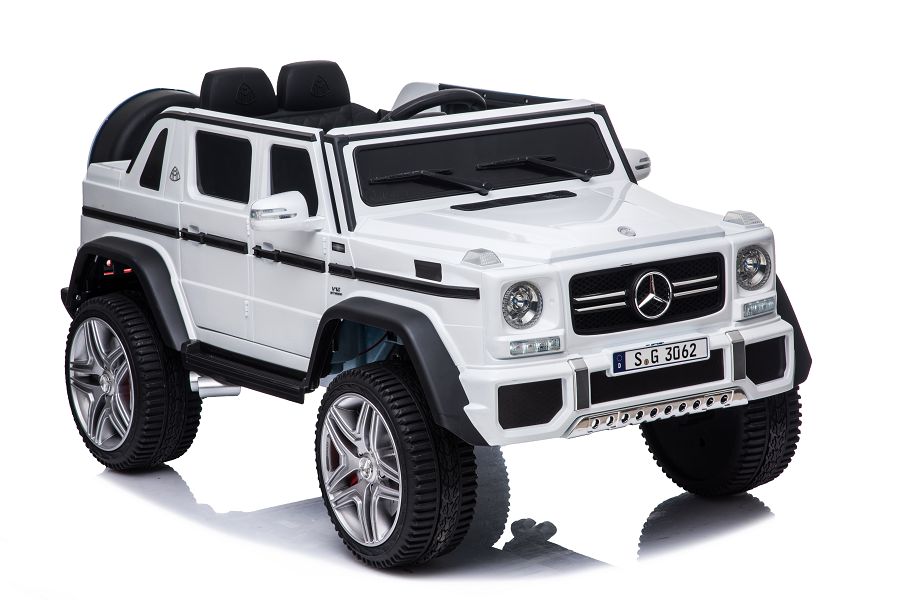 XXL Elektro Kinderfahrzeug – Elektro Auto Mercedes Maybach G650 – Lizenziert, 10 km/h, 2 Sitzer, 4 Motoren