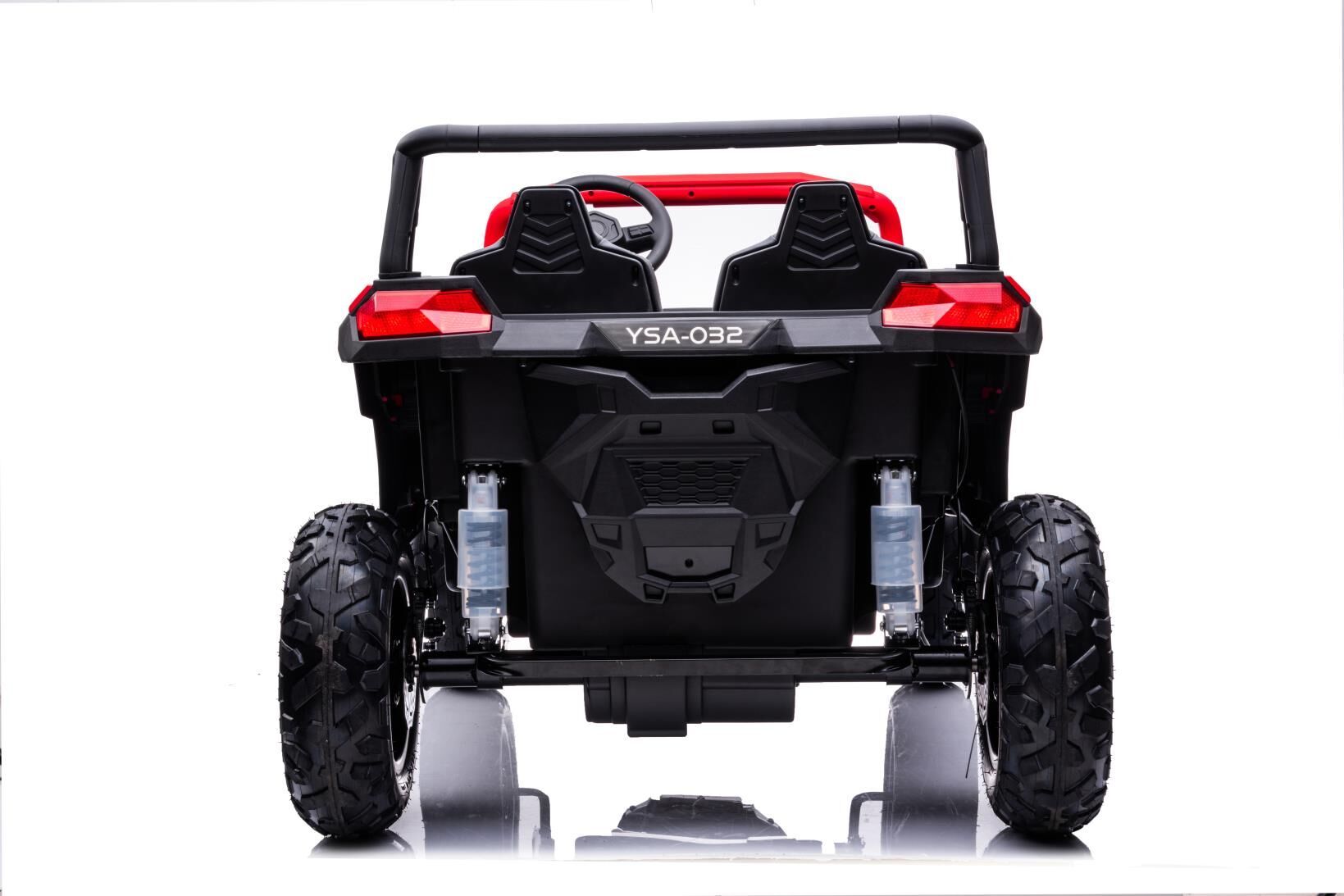 Großes Kinder Elektroauto - 15 km/h, 2-Sitzer Elektro-Buggy UTV XXL Elektrofahrzeug mit Lithiumakku und Differential Motor