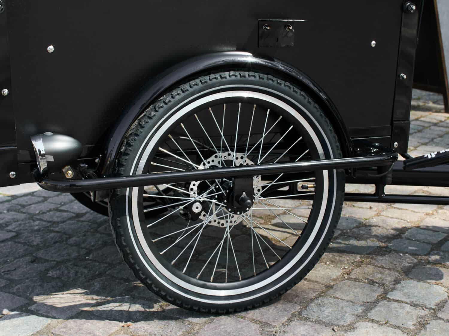 Ebike Transportfahrrad Ultimate Curve, Elektro Lastenfahrrad große Transportkiste für 4 Kinder inkl. Regenschutz
