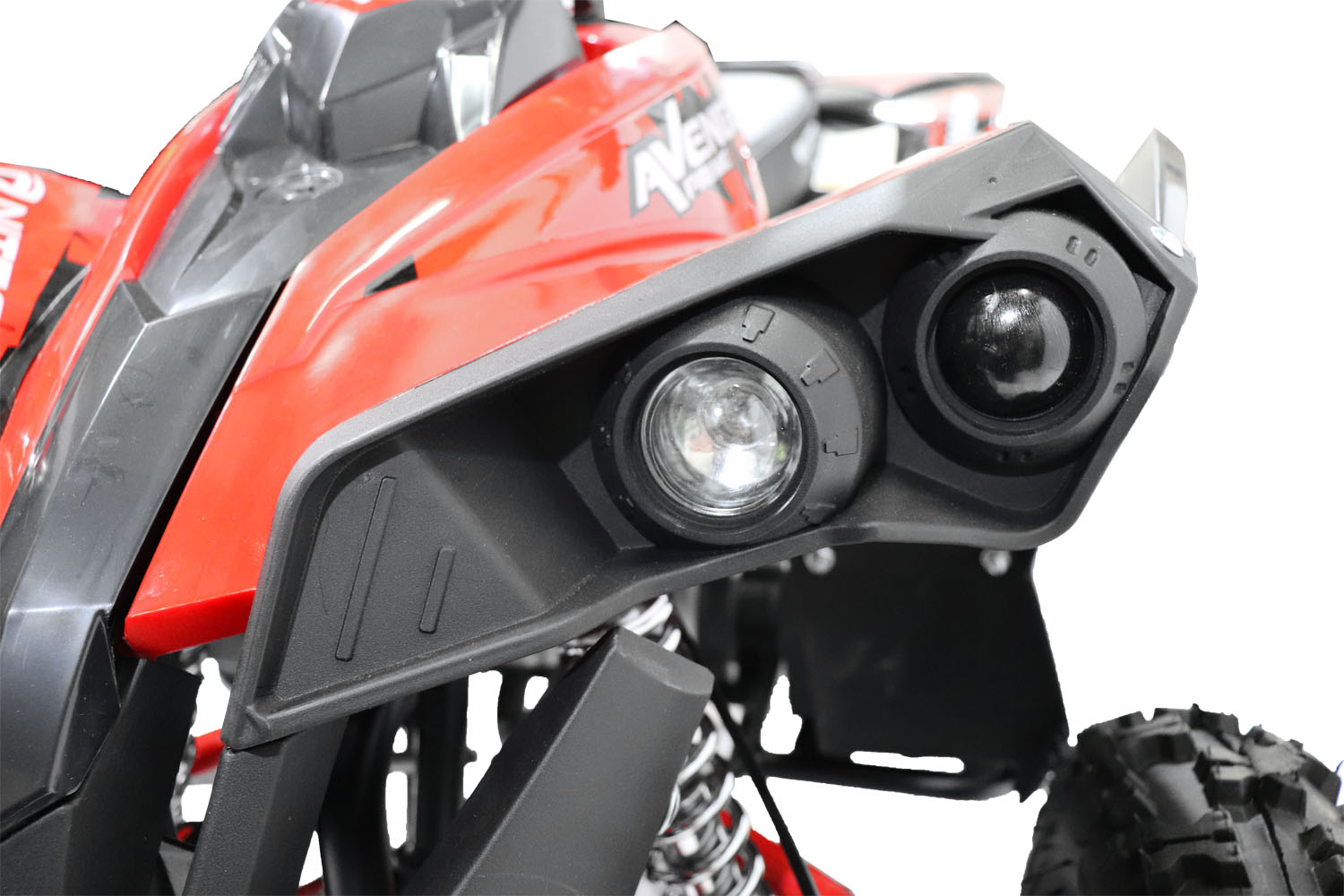 Nitro Motors Avenger 49cc mini Kinder Quad E-Start PRM 6 Zoll, Miniquad Atv Kinderquad, Benzinquad
