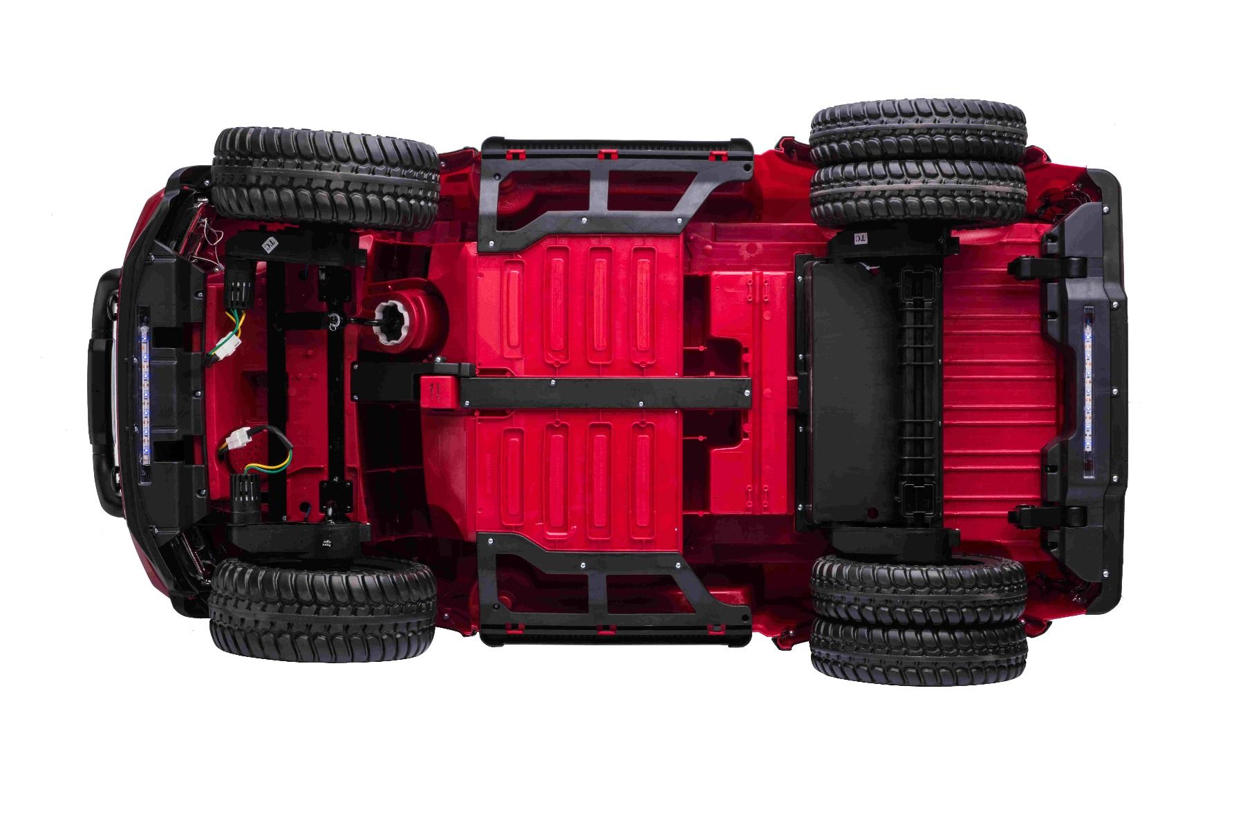XXL Kinder Elektroauto Ford Super Duty 4x4 Allradantrieb - Elektro-Kinderfahrzeug 2 Sitzer