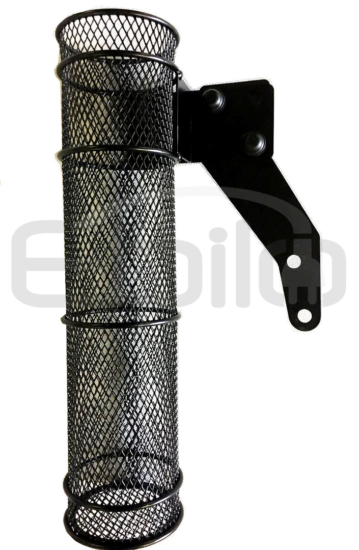 Stockhalter für Seniorenmobil - Befestigung Armlehne, Halterung für Gehstock, Gehhilfenhalter