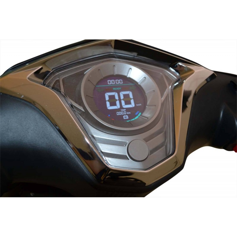 Elektroroller 2-Rad E-Roller HAWK, Elektro-Roller bis 45 km/h Bleiakku, Elektro-Mofa ab 15 Jahren mit AM