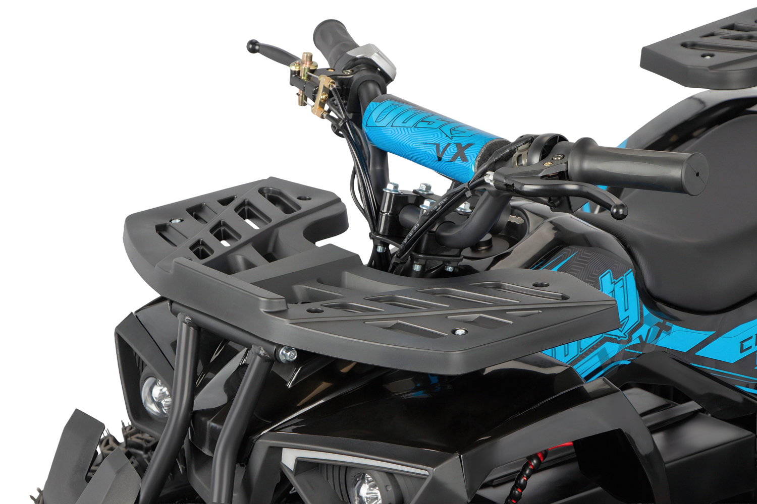NITRO MOTORS 1000 W Eco mini Kinder Quad Dusty VX Cross 6 Zoll, Elektroquad für Kinder, Kinderquad bis 25 km/h