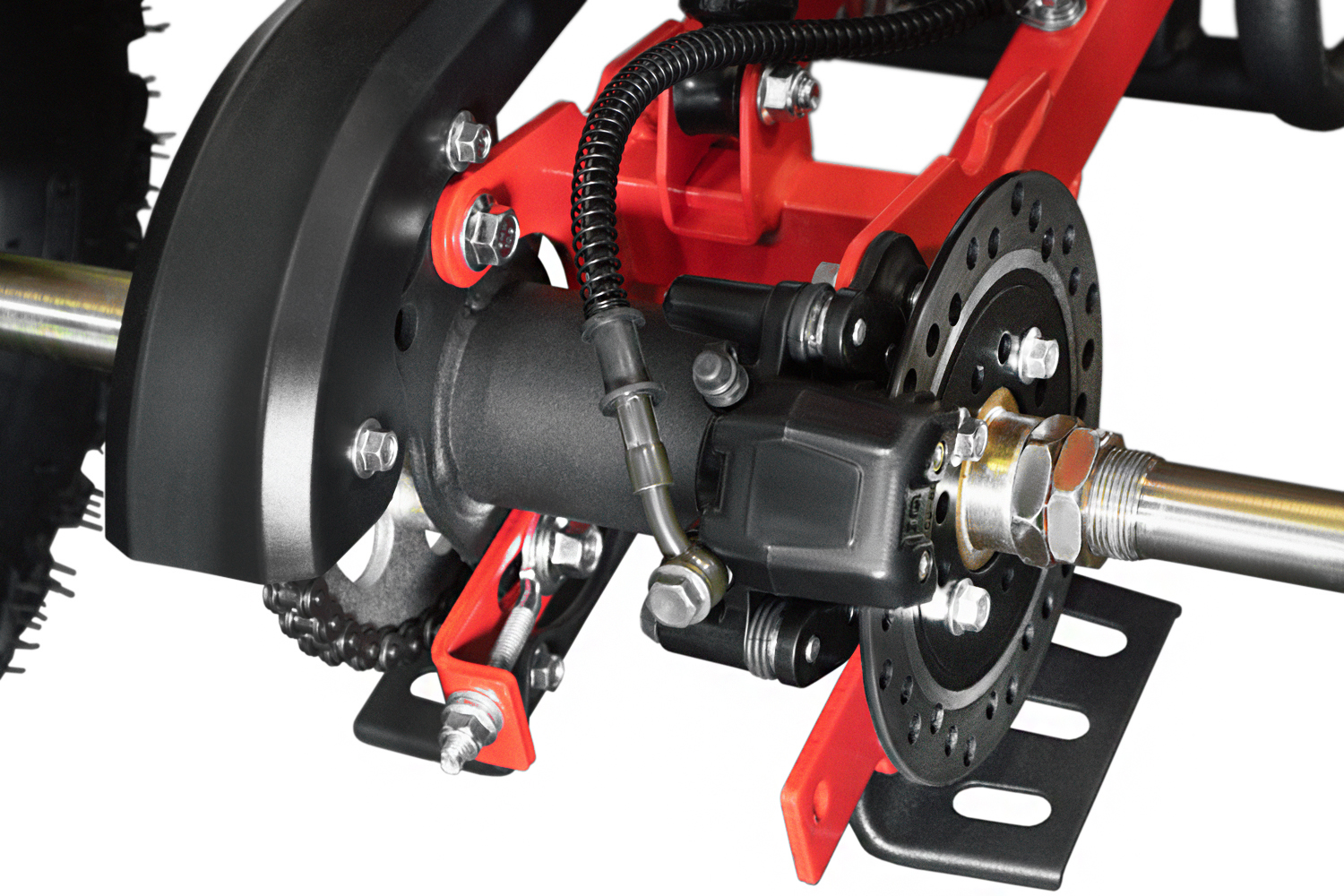 NITRO MOTORS 125cc midi Kinder Quad Speedy GS S7-A Sport Automatik + RG, Benzinkinderquad 7 Zoll